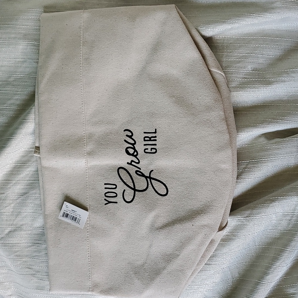 You Grow Girl Plant Pot Cover